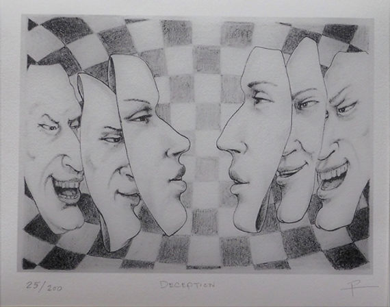  Deception 10 X 14